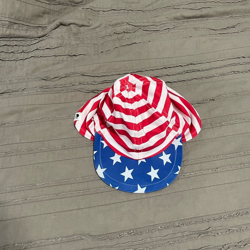 American Flag George Hats Sun Hat- Size Large
